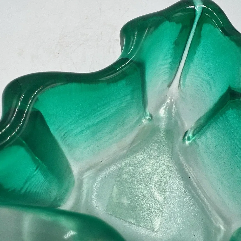 MIKASA Petite‎ Christmas Votive Candle Holder Green Pine Tree 5